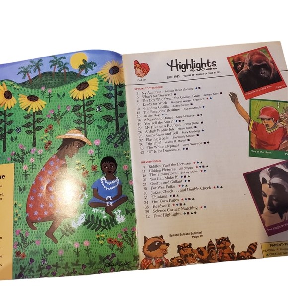 Vintage Highlights for children book June 1993 - Picture 2 of 6